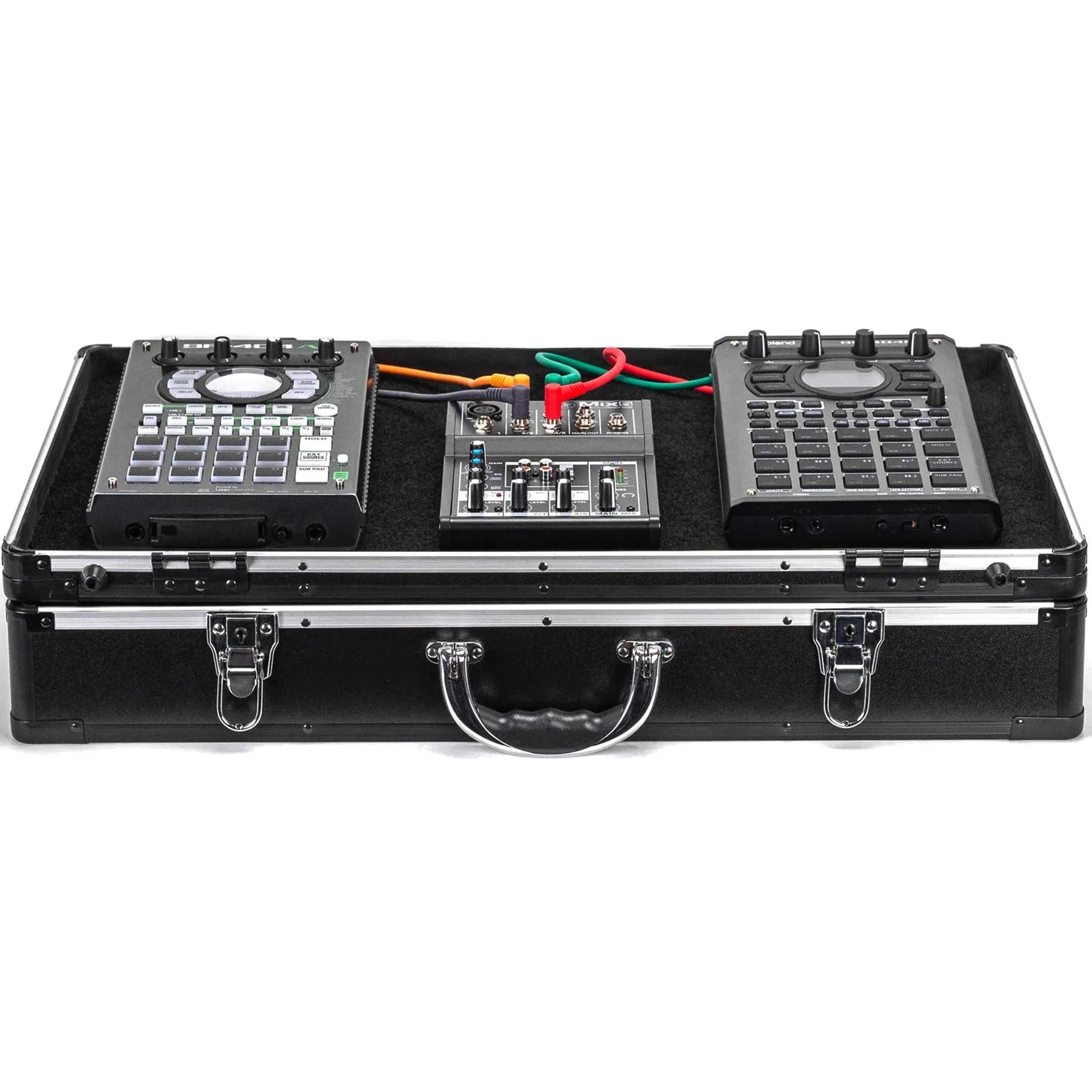 Analog Cases Unison Performance Edition studio bag with padded compartments and sturdy handles, designed for music equipment transport.