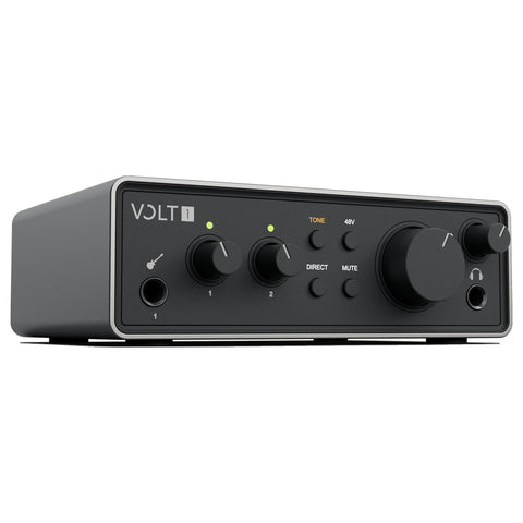Universal Audio Volt 1 Gen 2, front three-quarter view