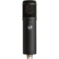 Warm Audio WA-47jr SE condenser microphone with gold finish and vintage-inspired design, ideal for professional audio recording.