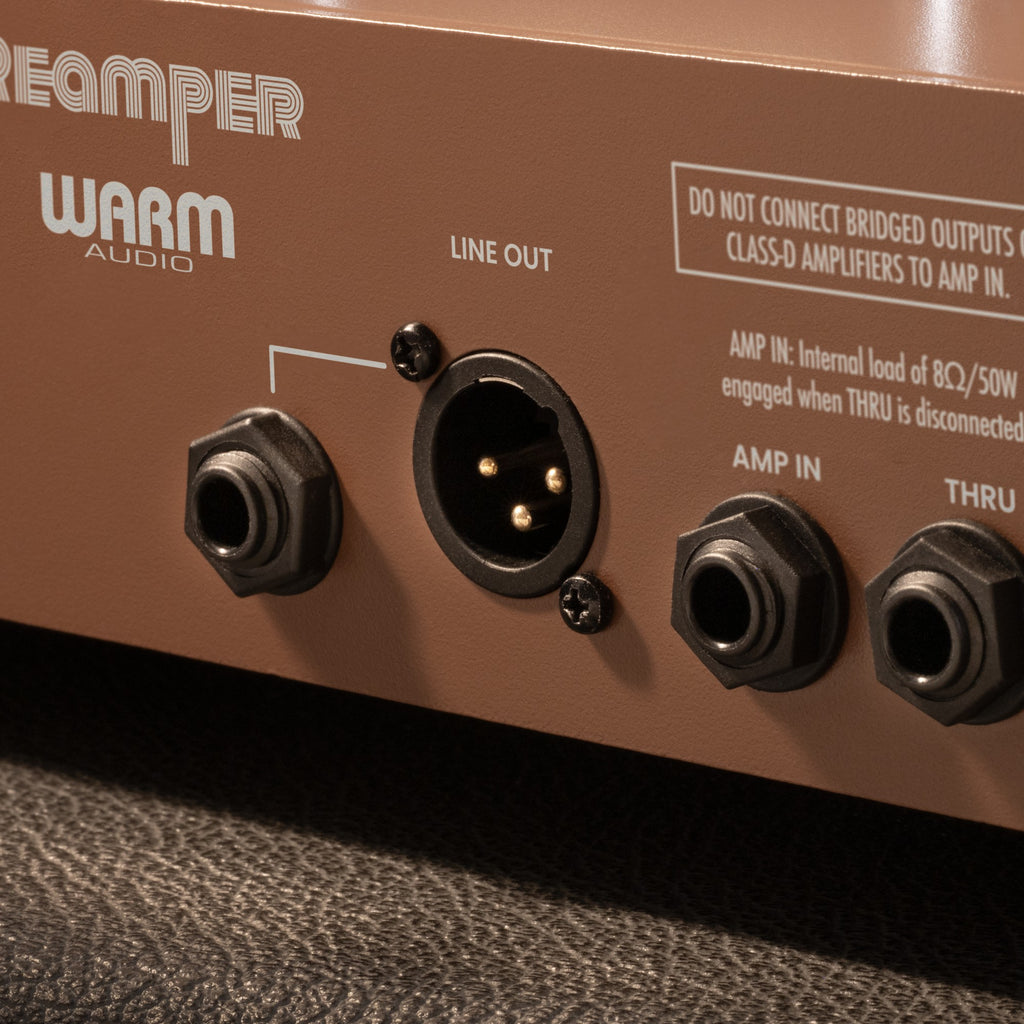 Warm Audio WA-RA rear panel in use