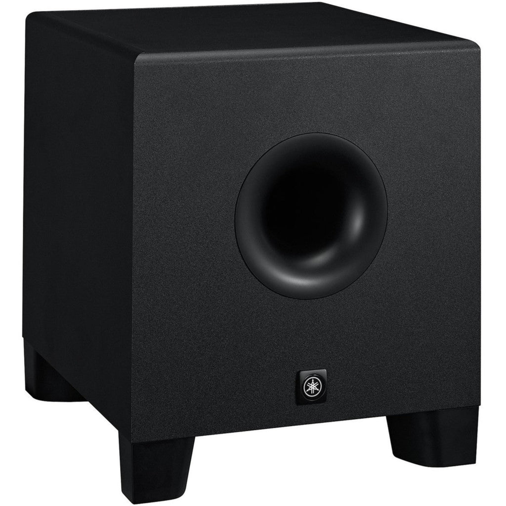 Yamaha HS8S subwoofer, black back view