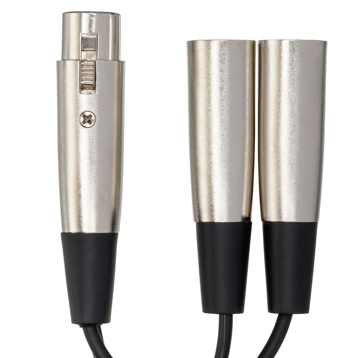 Hosa YXM-121 XLR-Female to Dual XLR-Male Y-Cable 0.15m - Soundium