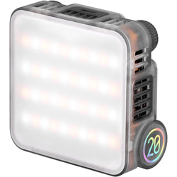 Zhiyun Fiveray M20 bi-color LED light, front view.