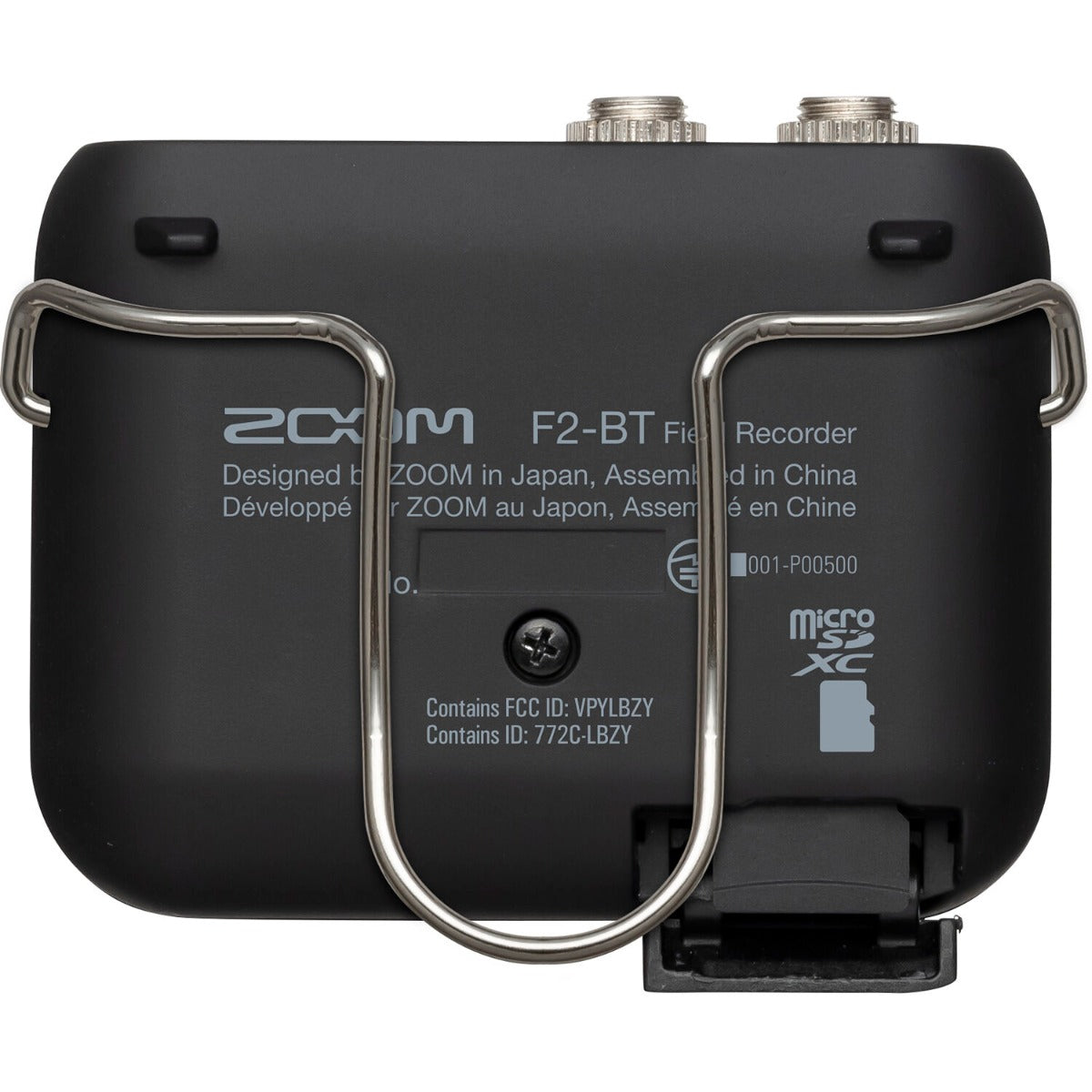 Zoom F2-BT field recorder.