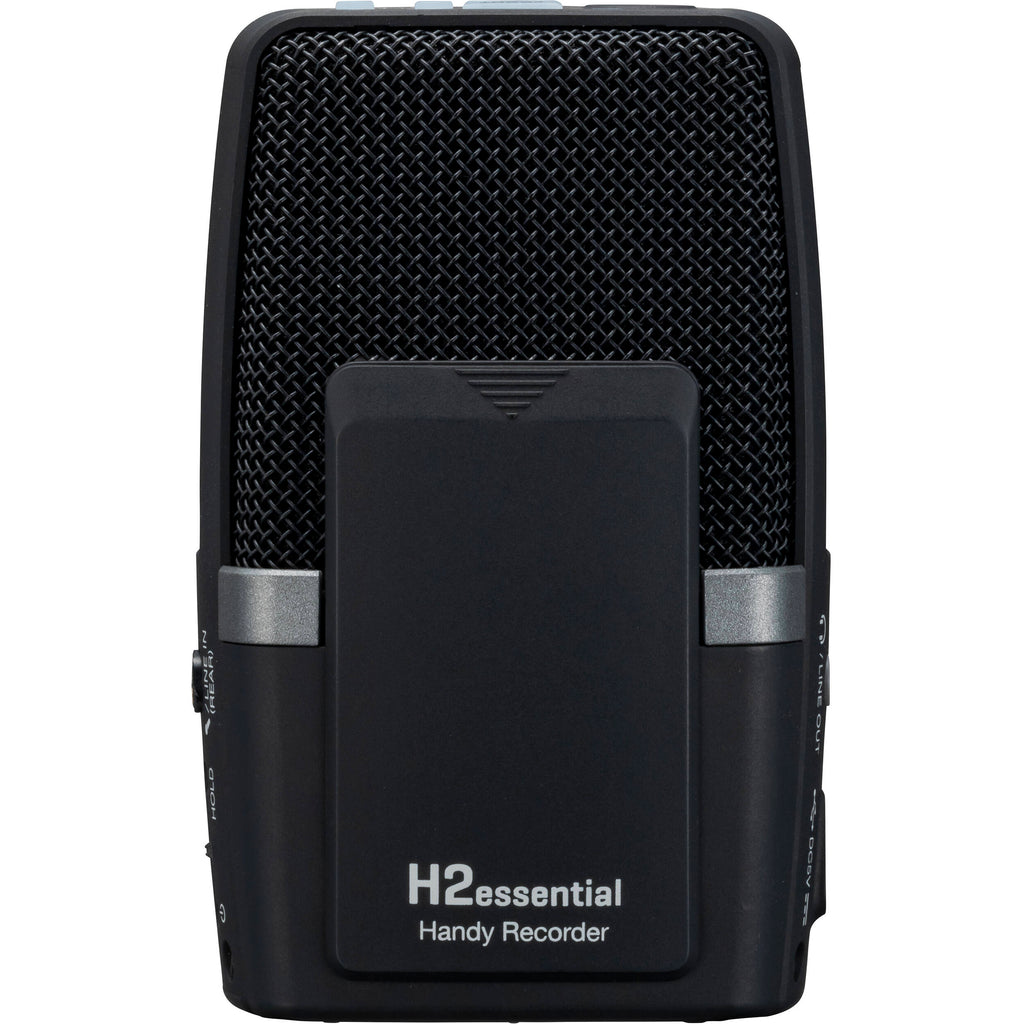 Zoom H2essential digital recorder, rear view