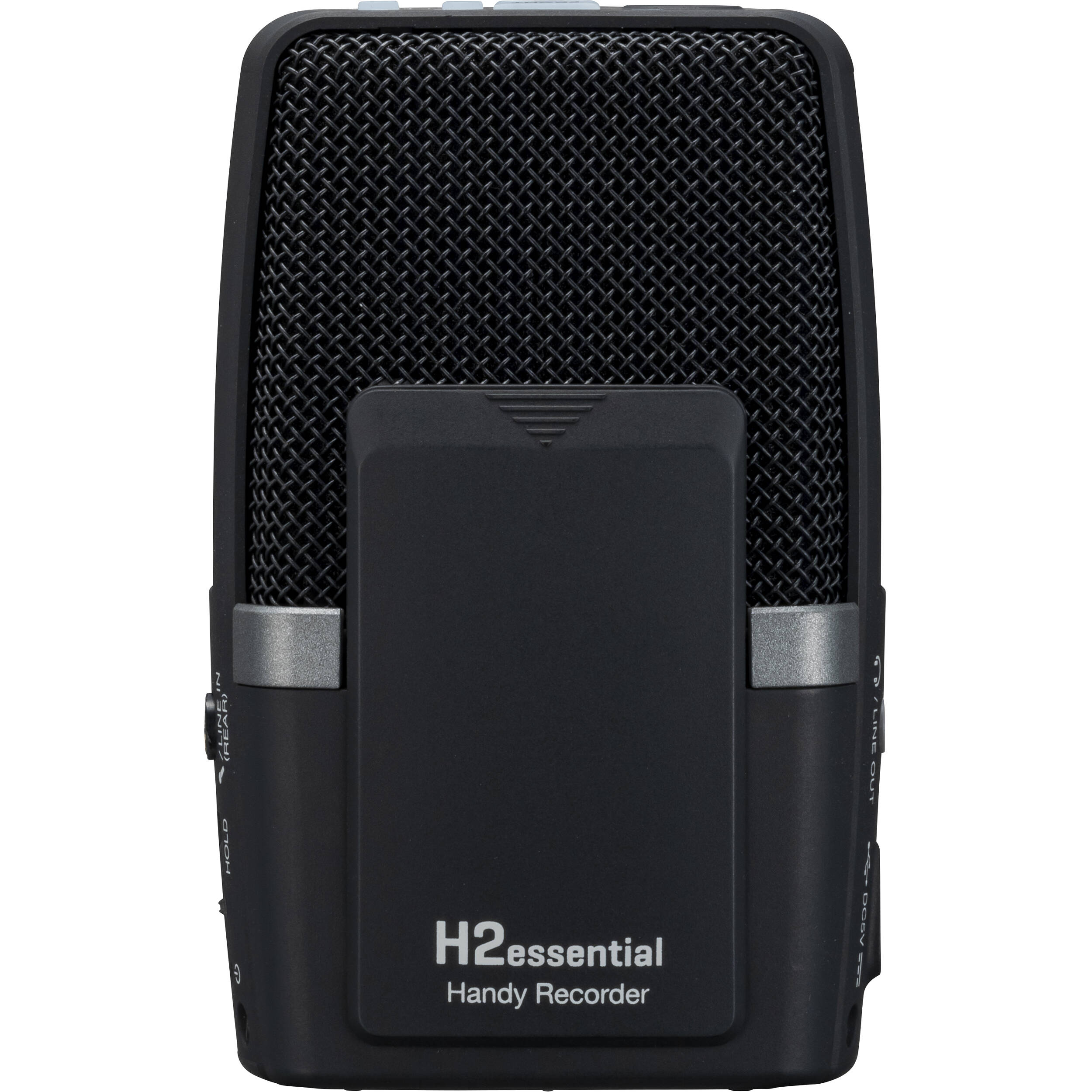 Zoom H2essential digital recorder, rear view