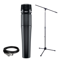 Shure SM57 + Stand + Cable Bundle