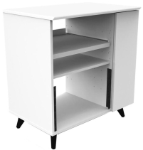 Glorious Modular Side Rack (White)