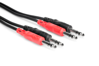 Hosa CSS-203 Dual 6.3mm TRS - Dual 6.3mm TRS Laidas 3m