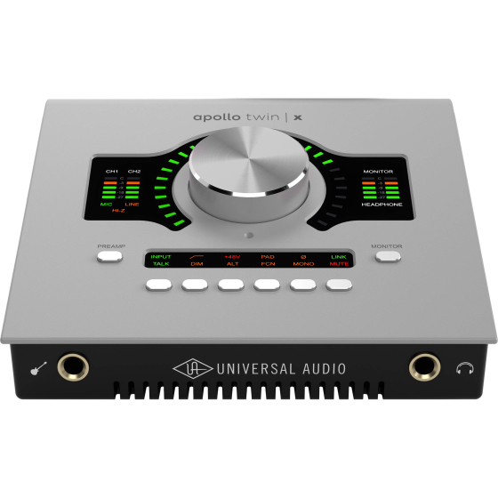 Universal Audio Apollo Twin X QUAD Gen 2 (Essentials+ Edition) - Soundium.lt