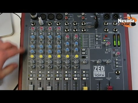 Allen & Heath ZED60-10FX - Soundium.lt