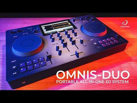 AlphaTheta Omnis Duo 2-deck Portable DJ System