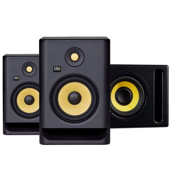 krk rokit 5 and subwoofer